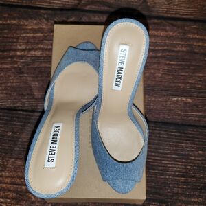 Steve Madden Priya Denim Heel